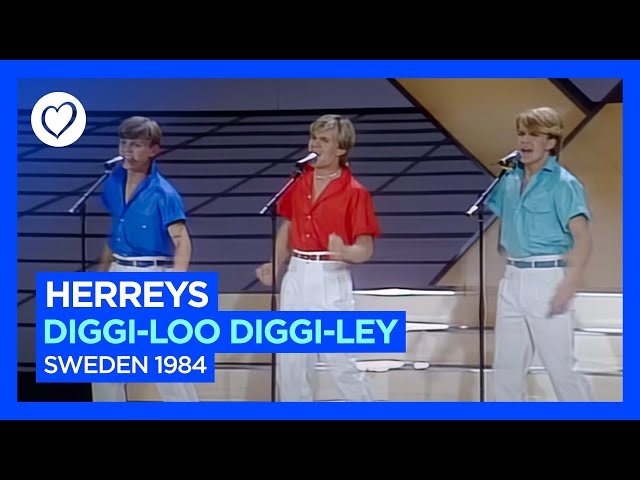 Herreys - Diggi-Loo Diggi-Ley | Sweden 🇸🇪 | Eurovision 1984