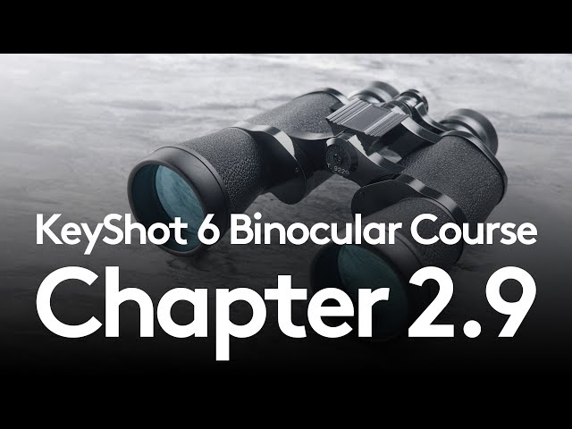 KeyShot 6 Binocular Course / Chapter 2.9 / Labels