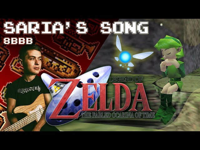 Saria's Song ft. Adam Neely - Contemporary Jazz Orchestra Cover (The 8-Bit Big Band)