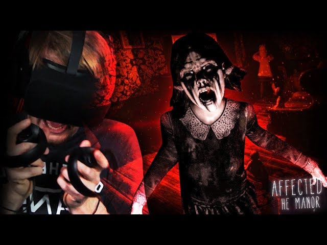 EXPLORING A HAUNTED MANSION.. || Affected The Manor (VR)