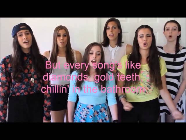 "Royals" by Lorde, cover by CIMORELLI! (lyrics on screen)