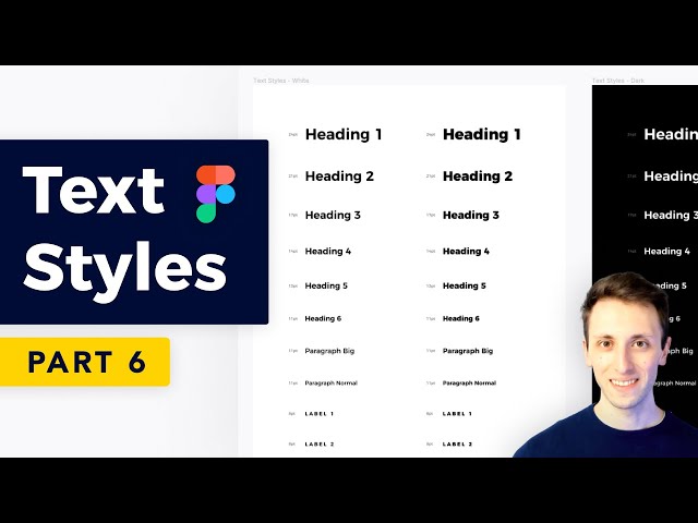 Creating a Design System using Variants: Text Styles