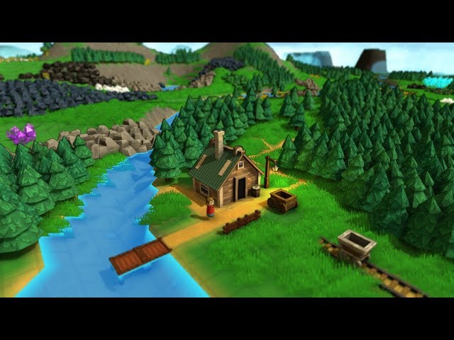 Gra wstępna: Factory Town - gdy Factorio spotyka się z Minecraftem