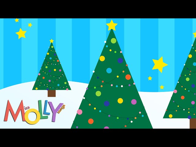 I Am a Christmas Tree | I'm a Little Teapot Holiday Version | Miss Molly Sing Along Songs