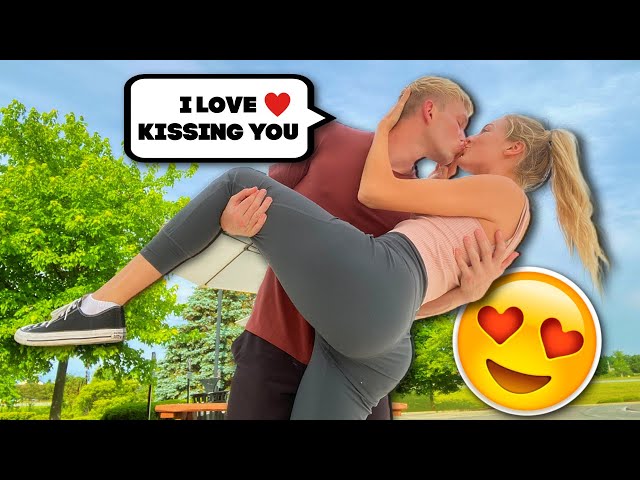 I CAN'T STOP KISSING YOU PRANK!