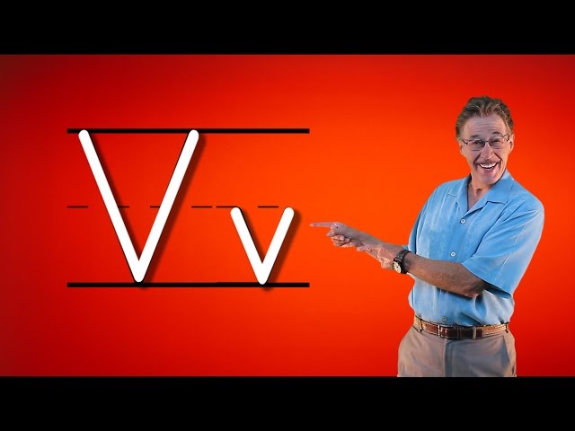 Learn The Letter V | Let's Learn About The Alphabet | Phonics Song for Kids | Jack Hartmann