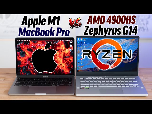 Apple M1 vs AMD 4900HS with RTX 2060 - Finally a Match?