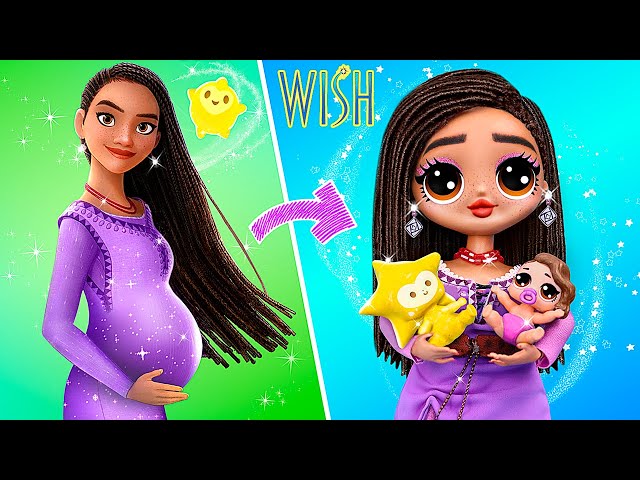Princess Asha with Her Babies / 31 DIYs for LOL OMG