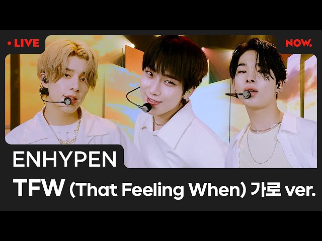[4K] ENHYPEN(엔하이픈) - 'TFW (That Feeling When)' Performance Clip | #OUTNOW ENHYPEN