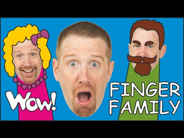 Ice Cream Finger Family | Steve and Maggie | English Stories for Kids from Wow English TV