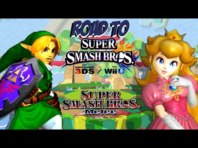 Road to Super Smash Bros. for Wii U and 3DS! [Melee: Link vs. Peach]