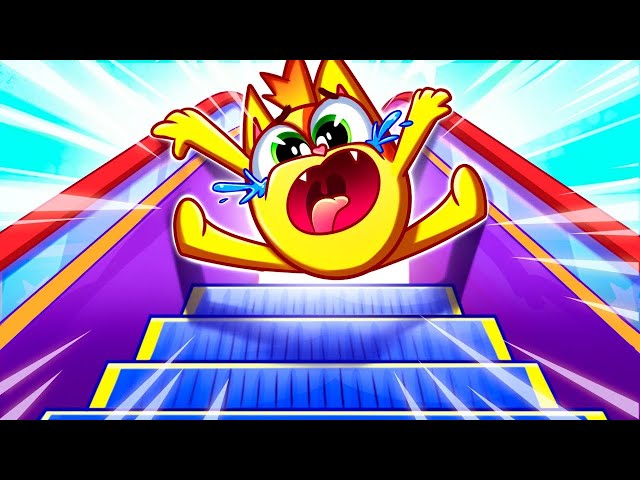 Magic Stairs Song | Escalator Funny Kids Songs by Baby Zoo
