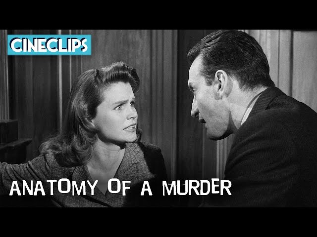 The Cross-Examination Heats Up The Courtroom | Anatomy Of A Murder | CineClips