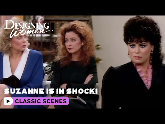 Designing Women | A Man Likes Suzanne's Personality! | Throw Back TV