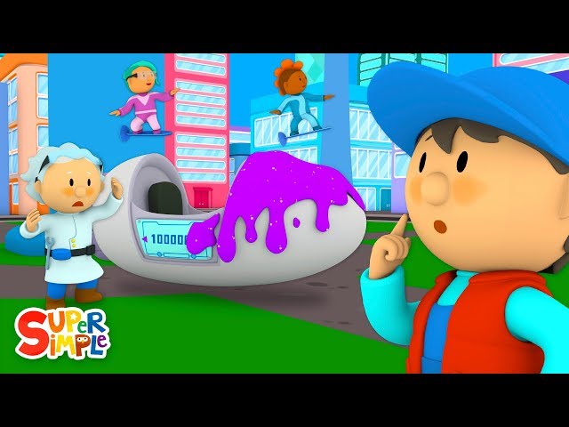 Dr. Toodleoo's Time Machine Needs a Car Wash | Carl's Car Wash | Cartoons For Kids
