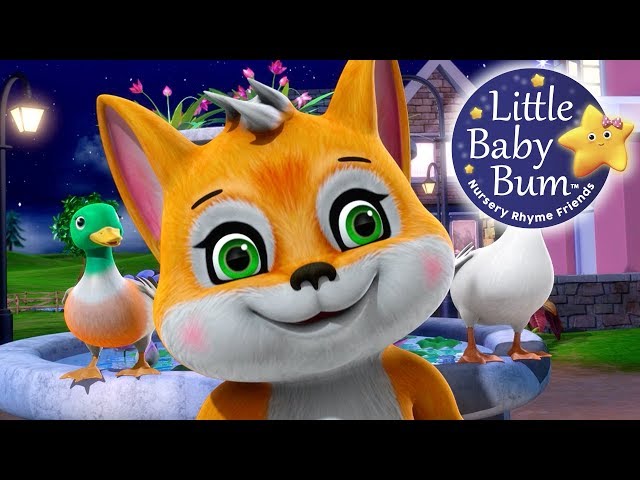 The Fox Song | Nursery Rhymes for Babies by LittleBabyBum - ABCs and 123s