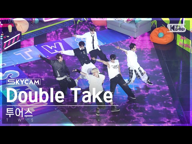 [항공캠4K] 투어스 'Double Take' (TWS Sky Cam)│@SBS Inkigayo 240630