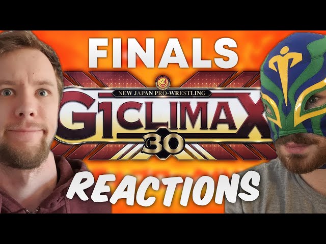 WrestleTalk's NJPW G1 Climax FINAL LIVE REACTIONS!