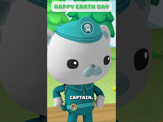 Finding an Eel Trapped on Land 🏖️ | Underwater Sea Education | #shorts #octonauts #earthday