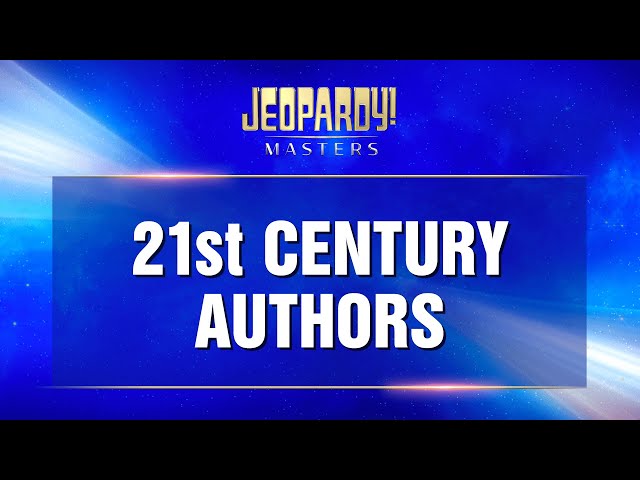 21st Century Authors | Final Jeopardy! | JEOPARDY!