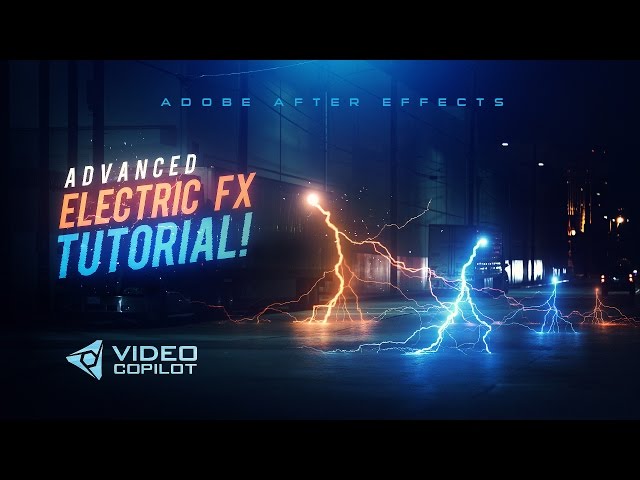 Advanced Electric FX Tutorial! 100% After Effects!