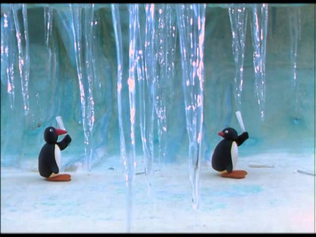 Pingu As An Icicle Player - Pingu Official Channel