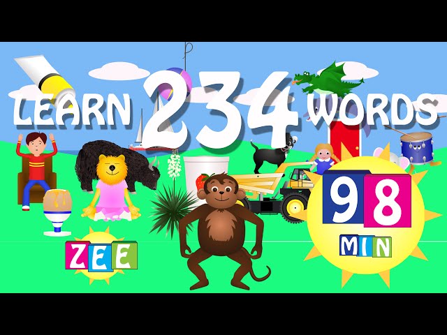 Learn 234 English words A - Zee