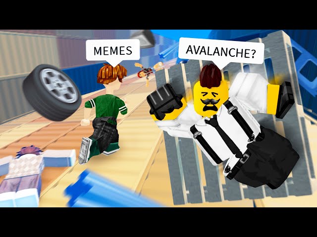 ROBLOX Avalanche Funny Moments (MEMES) 🏔️
