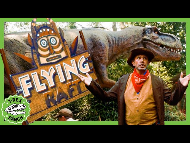 Checking Out The Dinosaurs at Gulliver's Adventure Park 🦕 | T-Rex Ranch Dinosaur Videos
