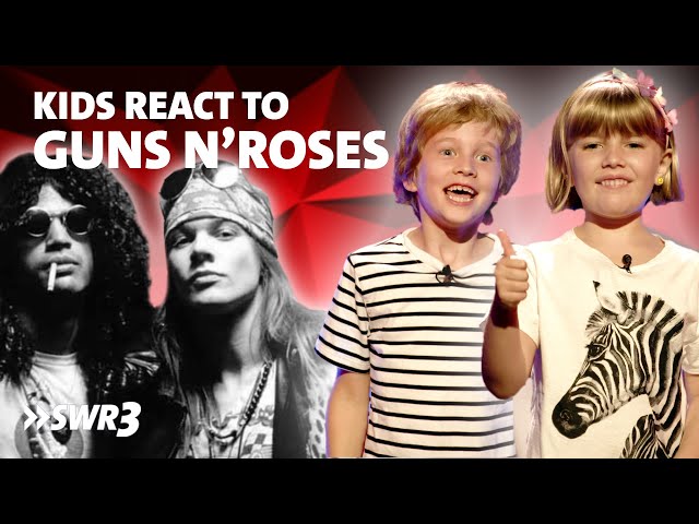 Kinder reagieren auf Guns N' Roses (English subtitles)