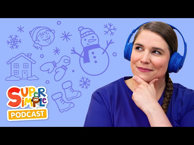 Little Snowflake | Imagination Snow Songs & Stories For Kids | The Super Simple Podcast