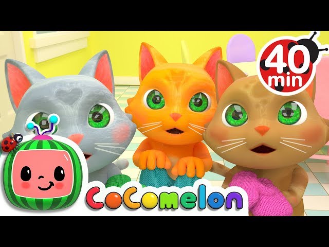 Three Little Kittens + More Nursery Rhymes & Kids Songs - CoComelon