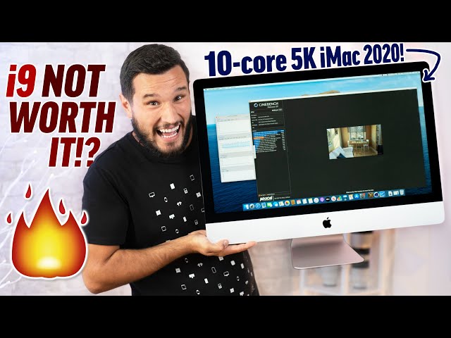 10-core i9 iMac 5700XT Thermals & Benchmarks: Too Loud!?