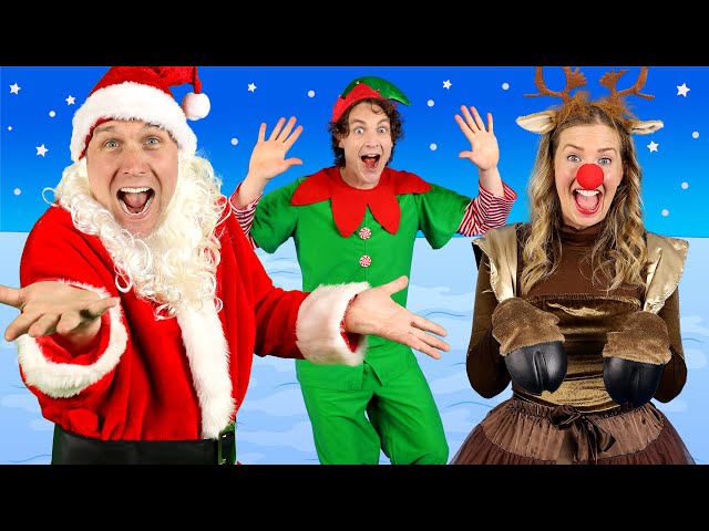 Santa Claus is On His Way - Kids Christmas Song