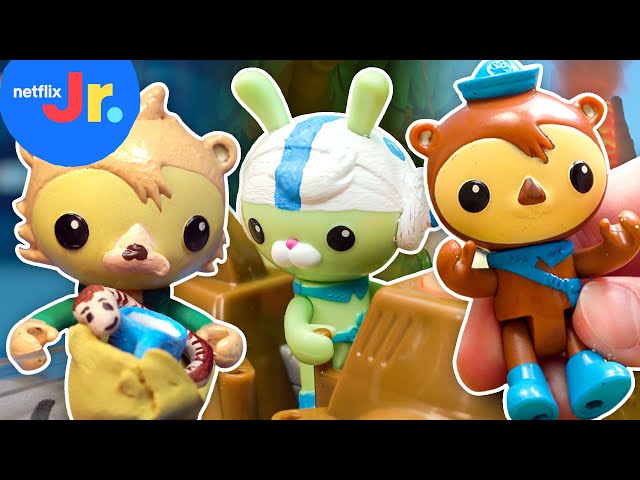 Octonauts Toy Play: Amazing Animal Mission Mashup | Netflix Jr