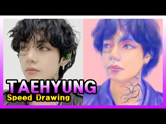[Speed Drawing] 방탄소년단 뷔(태형) / BTS DRAWING V