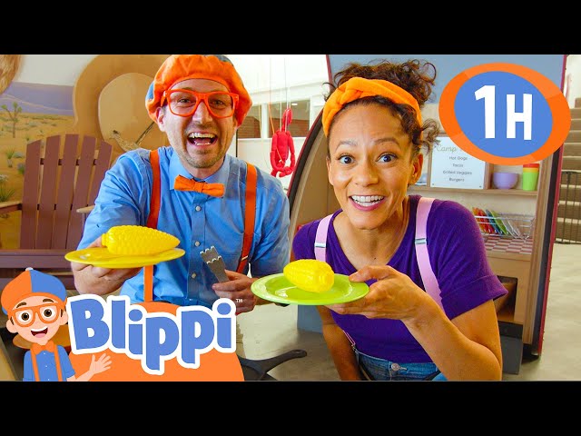 Blippi and Meekah Play at the Southern California Children's Museum! | 1 HOUR OF BLIPPI TOYS!