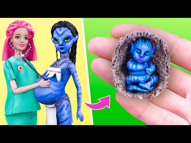 10 DIY Baby Doll Hacks and Crafts / Miniature Baby, Cradle, Blankets and More!