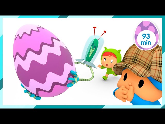 🎁 POCOYO in ENGLISH - An Easter Surprise [93 min] | Full Episodes | VIDEOS and CARTOONS for KIDS