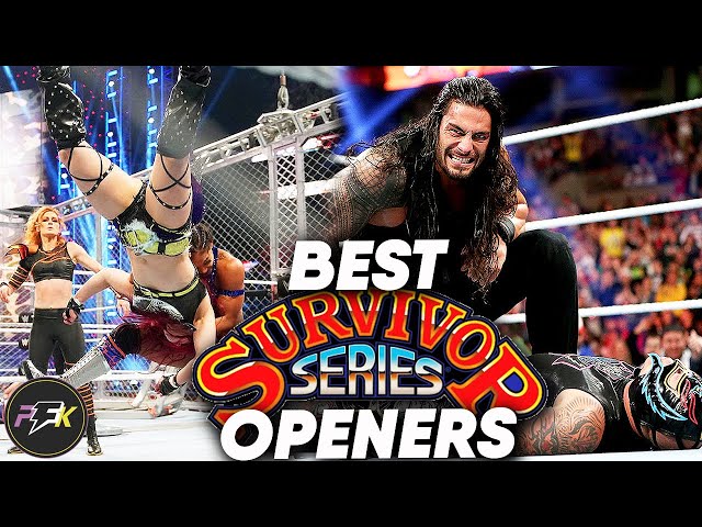10 Best Opening Matches In Survivor Series History | partsFUNknown