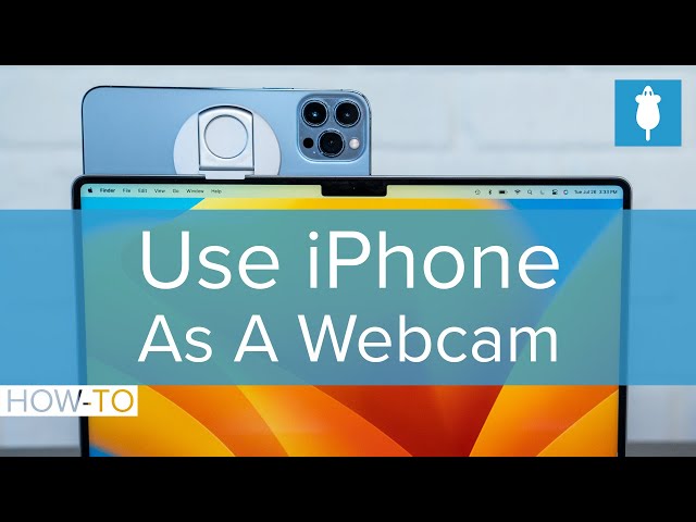 How To Transform Your iPhone Into A Webcam