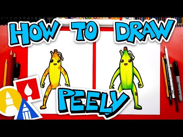 How To Draw Peely From Fortnite