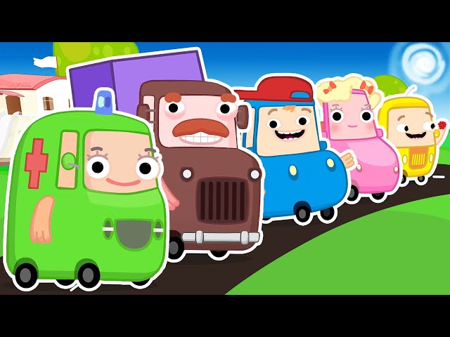 Car cartoons for kids & animation | The Wheelzy Family full episodes | Learn good habits for kids