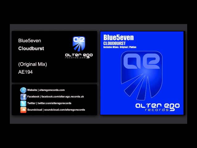 Blue5even - Cloudburst [Alter Ego Records]