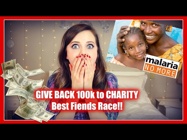 HELP GIVE 100k TO CHARITY!!! - Best Fiends Race | Tiffany | Vlog