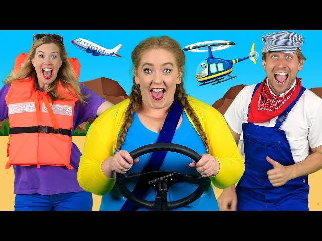 "Alphabet Transport" - ABC Transportation Song for Kids | Learn Vehicles, Phonics and Alphabet ABCs