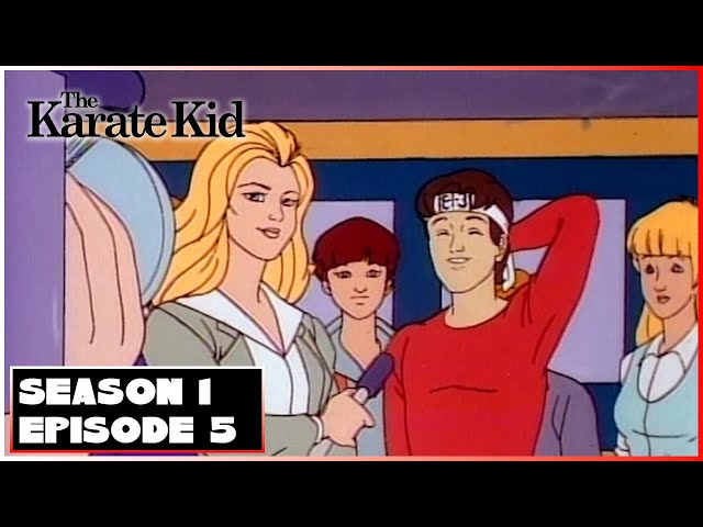 The Karate Kid | All the World His Stage | Season 1 Ep. 5 | Throwback Toons