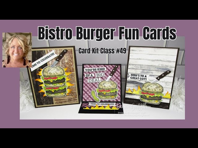 Bistro  Burger  Fun  Cards / Stampin' Up!