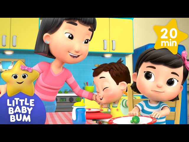 Yes Yes I Like Vegetables | Little Baby Bum Nursery Rhymes - Baby Song Mix | Meal Time!