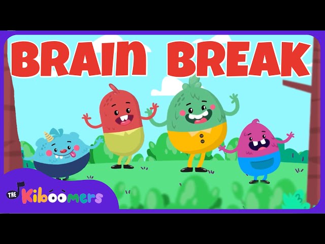 Brain Break Dance - THE KIBOOMERS Preschool Movement Songs for Circle Time